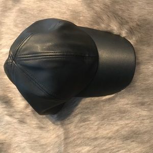 Forever 21 faux leather hat